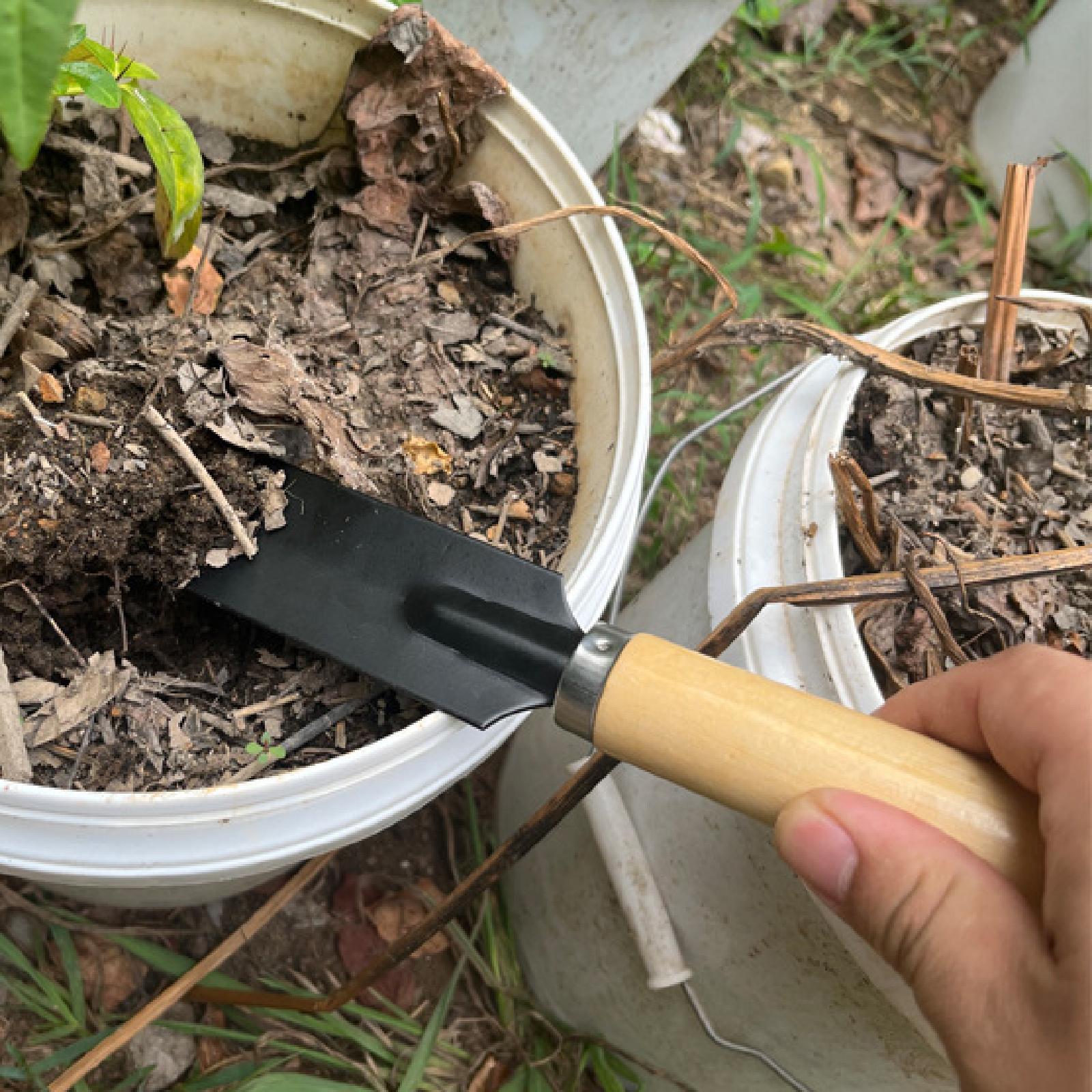 Gardening Tools Spade - Small Garden Spade Digging Tool Wood