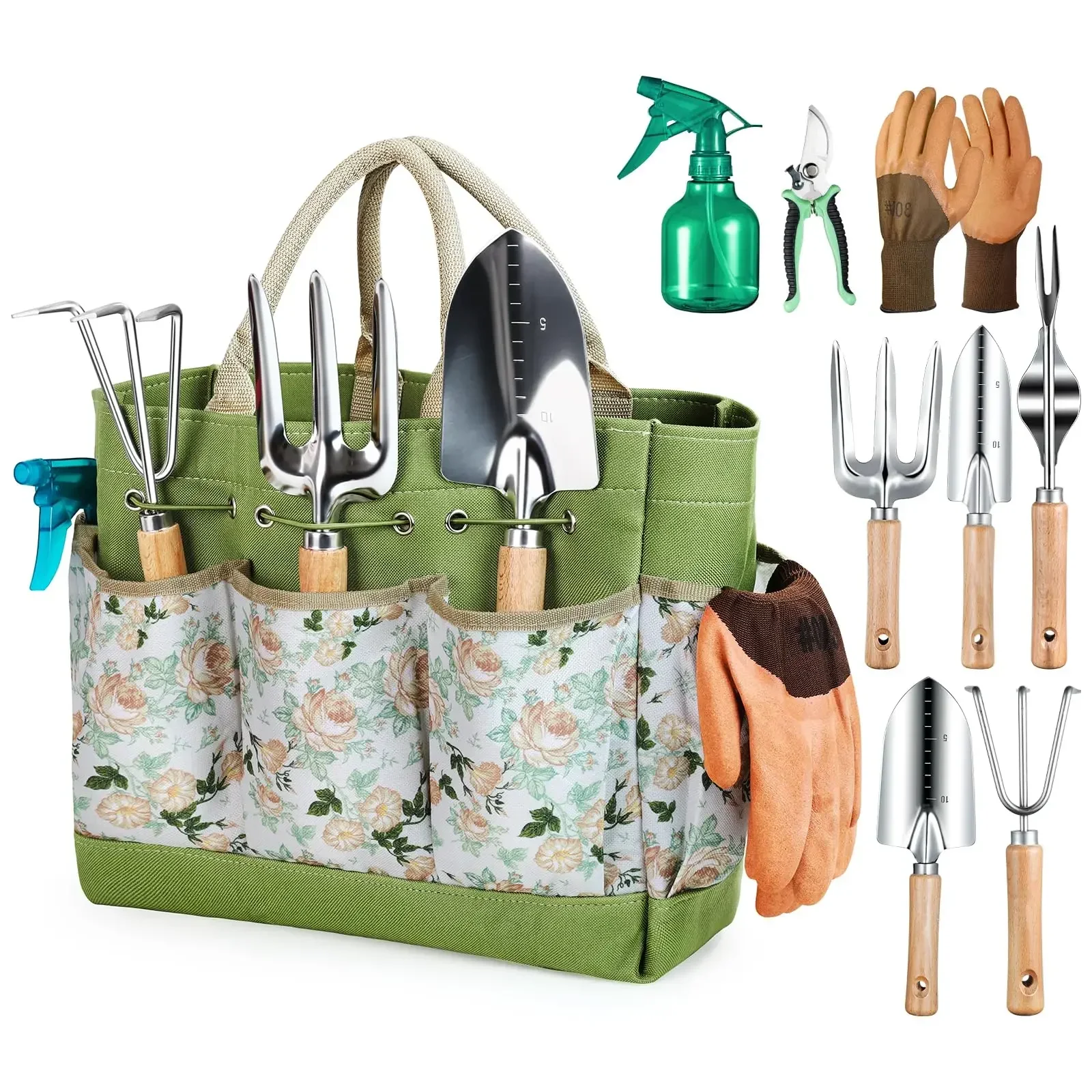 Gardening Tools Spade - Gardening Tools 9-Piece Heavy Duty Gardening