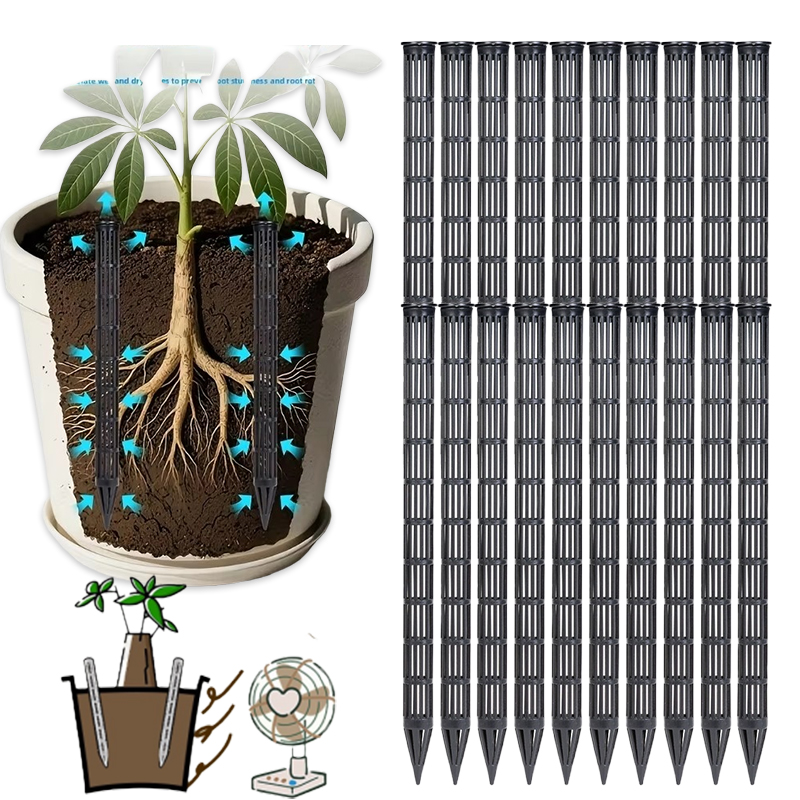 Gardening Tools Youtube - 10Pcs Plant Aeration Tubes for Pots