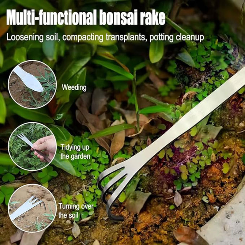 Stainless Steel Root Rake Hand - огляд і ціна Gardening Tools Gifts