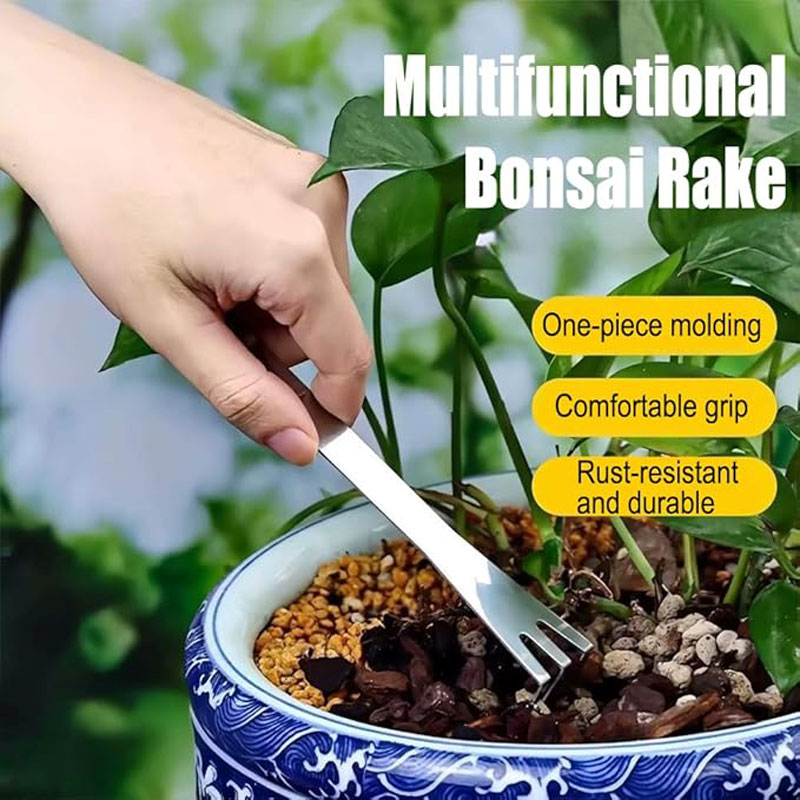 Stainless Steel Root Rake Hand - огляд і ціна Gardening Tools Gifts