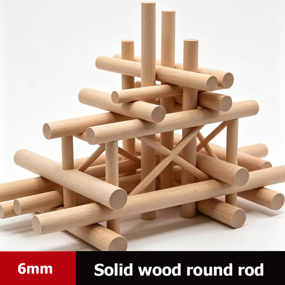6mm Solid Round Wood  50-400mm - огляд і ціна Gardening Tools Used