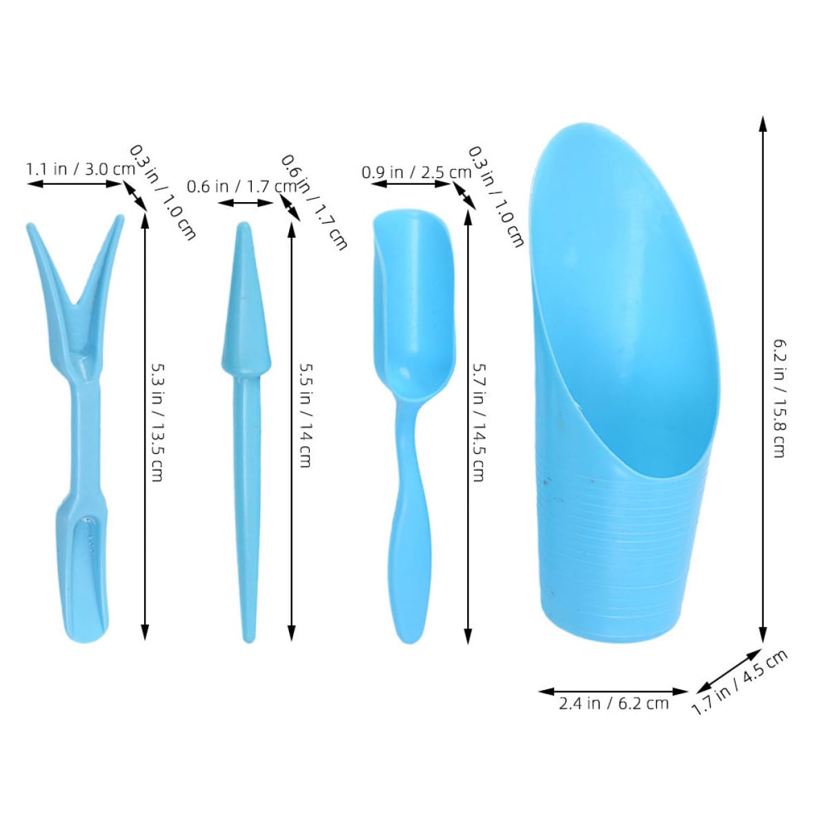 4pcs/set, Plastic Durable Buck - огляд і ціна Gardening Tools Gifts