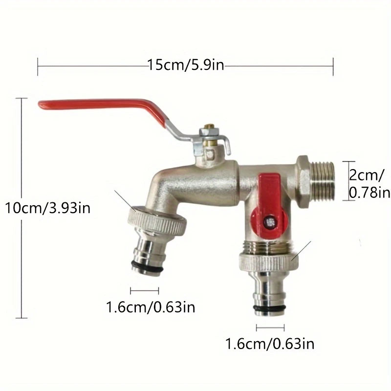 Garden Tools Brass Water Fauce - огляд і ціна Gardening Tools Used