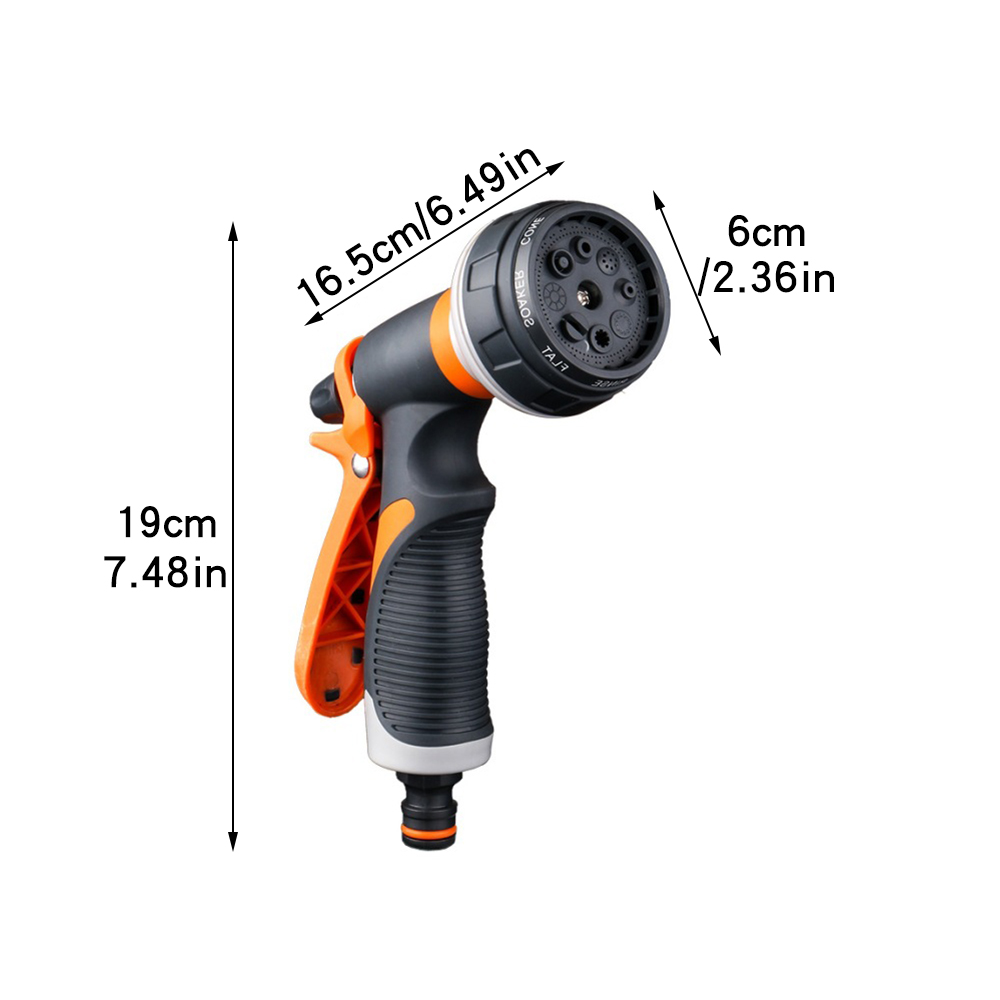 8 Pattern Garden Water Gun Hos - огляд і ціна Gardening Tools Youtube