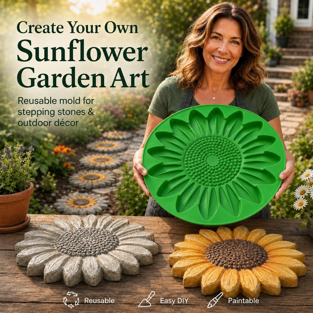 Sunflower Terrace Stone Mold S - огляд і ціна Gardening Tools Gifts