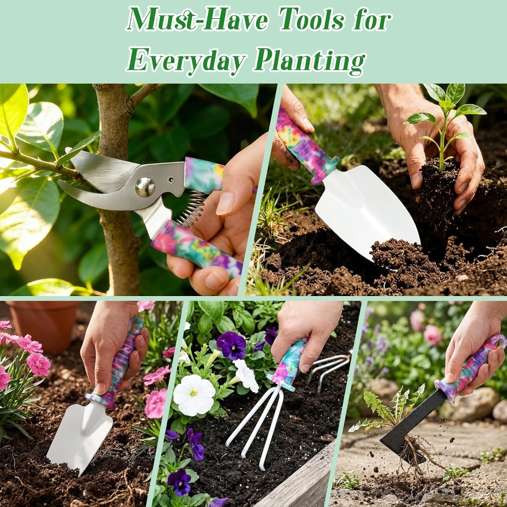 10-Piece Gardening Tools Set w - огляд і ціна Gardening Tools Spade