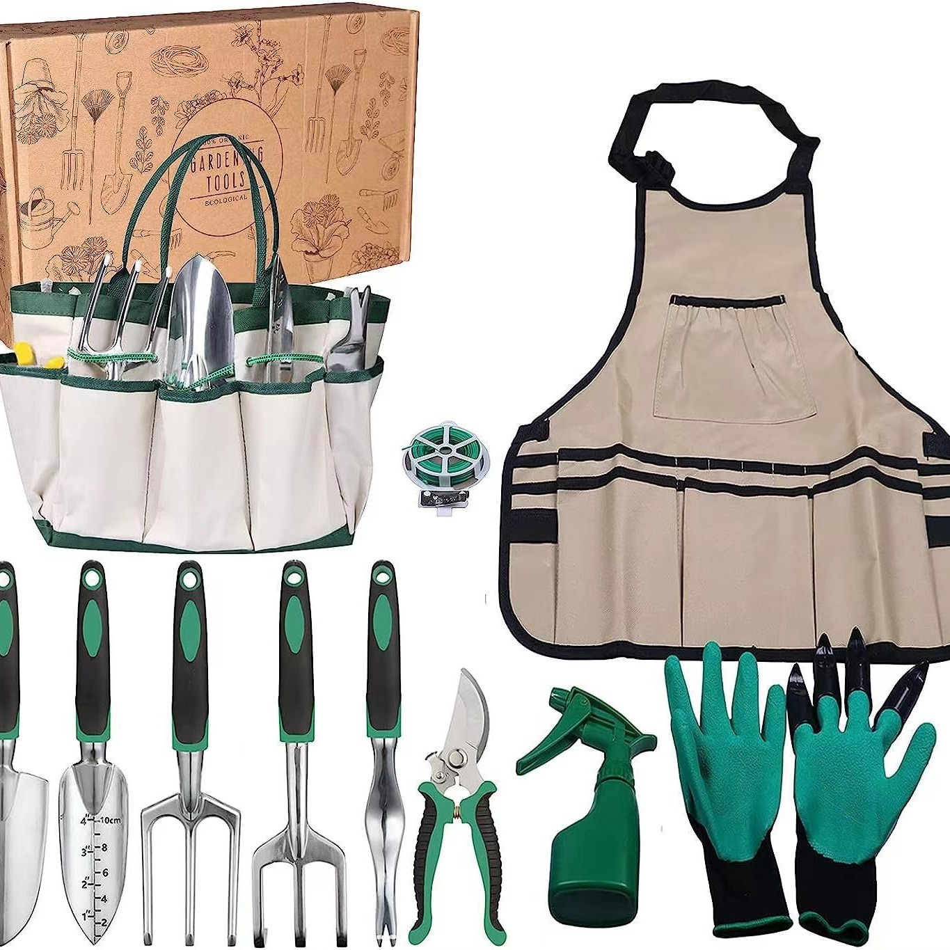 11 Pcs Garden Tool Set Aluminu - огляд і ціна Gardening Tools Gifts