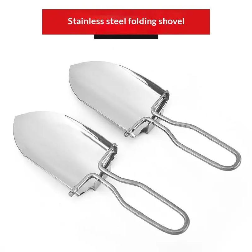 Stainless Steel Folding Shovel - огляд і ціна Gardening Tools Spade