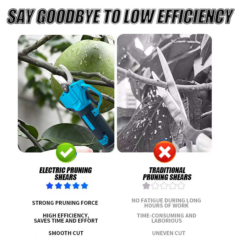 Battery‑Powered Pruning Shears - огляд і ціна Gardening Tools Basic