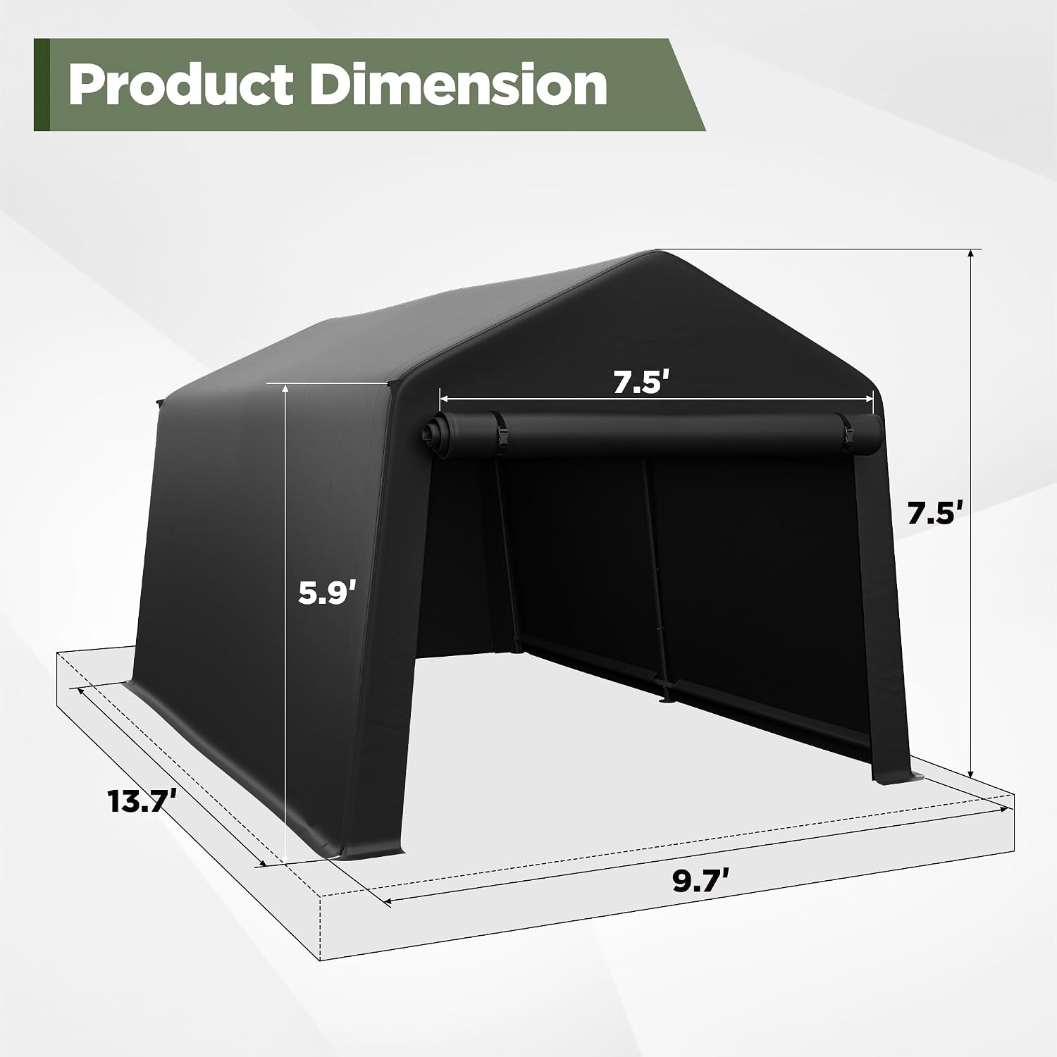 Portable Outdoor Storage Shed  - огляд і ціна Gardening Tools